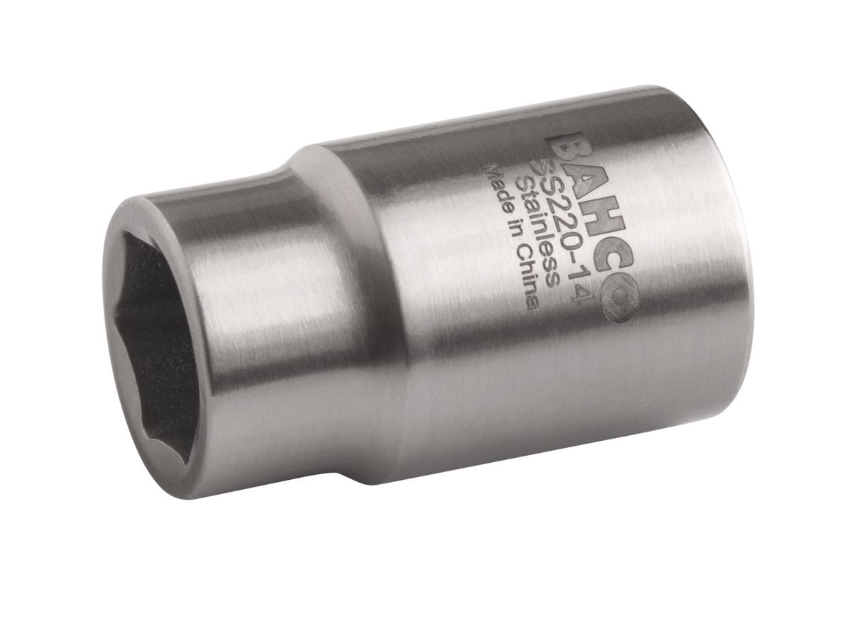 Bahco Dop 1/2" | zeskant | roestvaststaal | 12 mm - SS220-12