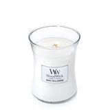 WoodWick Hourglass Large Geurkaars - White Tea & Jasmine - 130 branduren