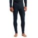 Odlo merino 200 baselayer-legging, "80 jaar"-editie, donkerblauw, heren