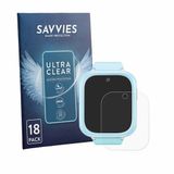 Savvies Screenprotector voor TCL Kids Watch K5 - Folie Beschermfolie transparant 18 Stuks