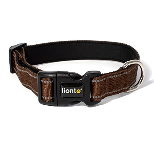 Lionto Hondenhalsband - Maat S - Bruin