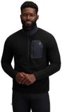 Black Diamond Lightweight Poly Fleece Met Halve Rits Zwart L Man