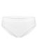 SCHIESSER Pure Rib slip (1-pack) - dames rioslip dubbelrib biologisch katoen wit