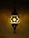 Halay Oosterse hanglamp bruin glas E14 40W