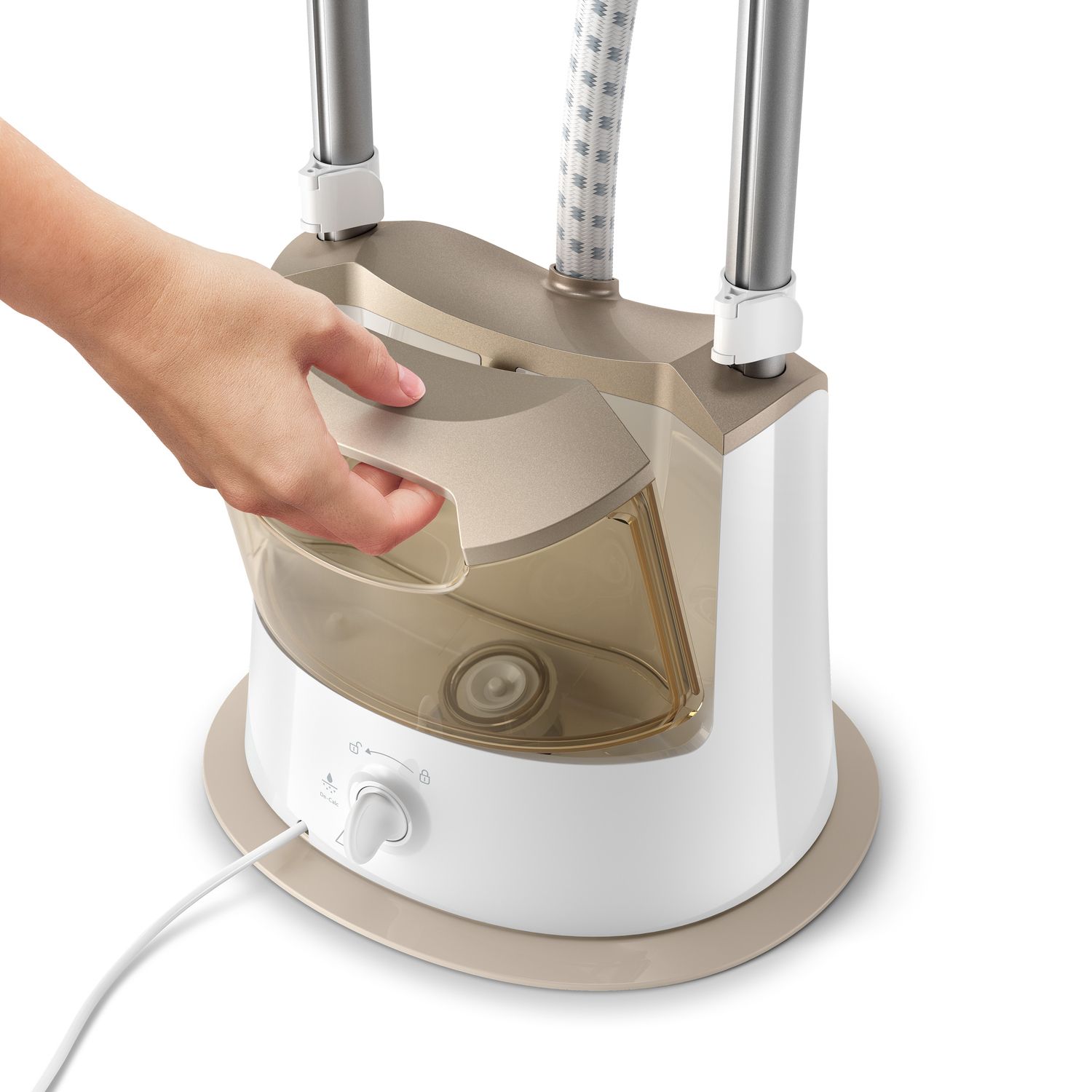 Philips Easy Touch GC488/60R1 Kledingstomer - 1800W - Goud/Wit