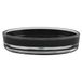 MSV 140667 zeepbakje PS 2 tinten zwart 13 x 9 x 3 cm