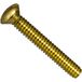 Moeilijk Hard-to-Find Fastener 014973130084 metalen schroeven, ovaal, sleuf, 15,2 - 81,4 x 2,5 cm