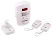 Mini-alarm met aanwezigheidsdetector en twee afstandsbedieningen. Wit