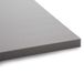 LUCID Memory Foam Matrastopper 140x190cm met bamboehoutskool, 5 cm dikke matrasoplegger 140 x 190 cm, grijs