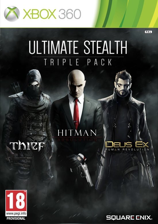 Square Enix Ultimate Stealth Triple Pack Thief Hitman Absolution Deus Ex HR