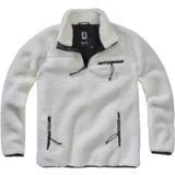 Brandit Teddyfleece Troyer Sweater/trui - M - Wit