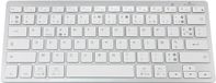 Bluestork - BELGE Draadloos Bluetooth-toetsenbord voor pc, compatibel met Windows en Mac OS - Frans mini-toetsenbord PC/Mac AZERTY, compact, ultradun, licht, stil - Nieuw 2024