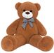 Ours en peluche géant, 140 cm – ours en peluche doux, couleur marron foncé