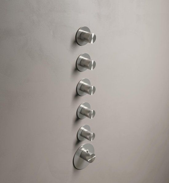 Hotbath Archie High Flow Thermostatische Douchekraan - RVS 316 - ARHF015IX