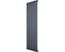 Monster Group BV Radiateur design ovale - 1 colonne - 1600x480 mm - Gris anthracite