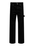 ONLY&SONS - ONSEDGE STRAIGHT BLACK CARP.0974 TAI DNM - Heren - Jeans