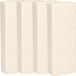 Gerimport Waterverdamper - 6x - creme wit - keramiek - 400 ml - radiatorbak luchtbevochtiger - 7,4 x 18,6 cm