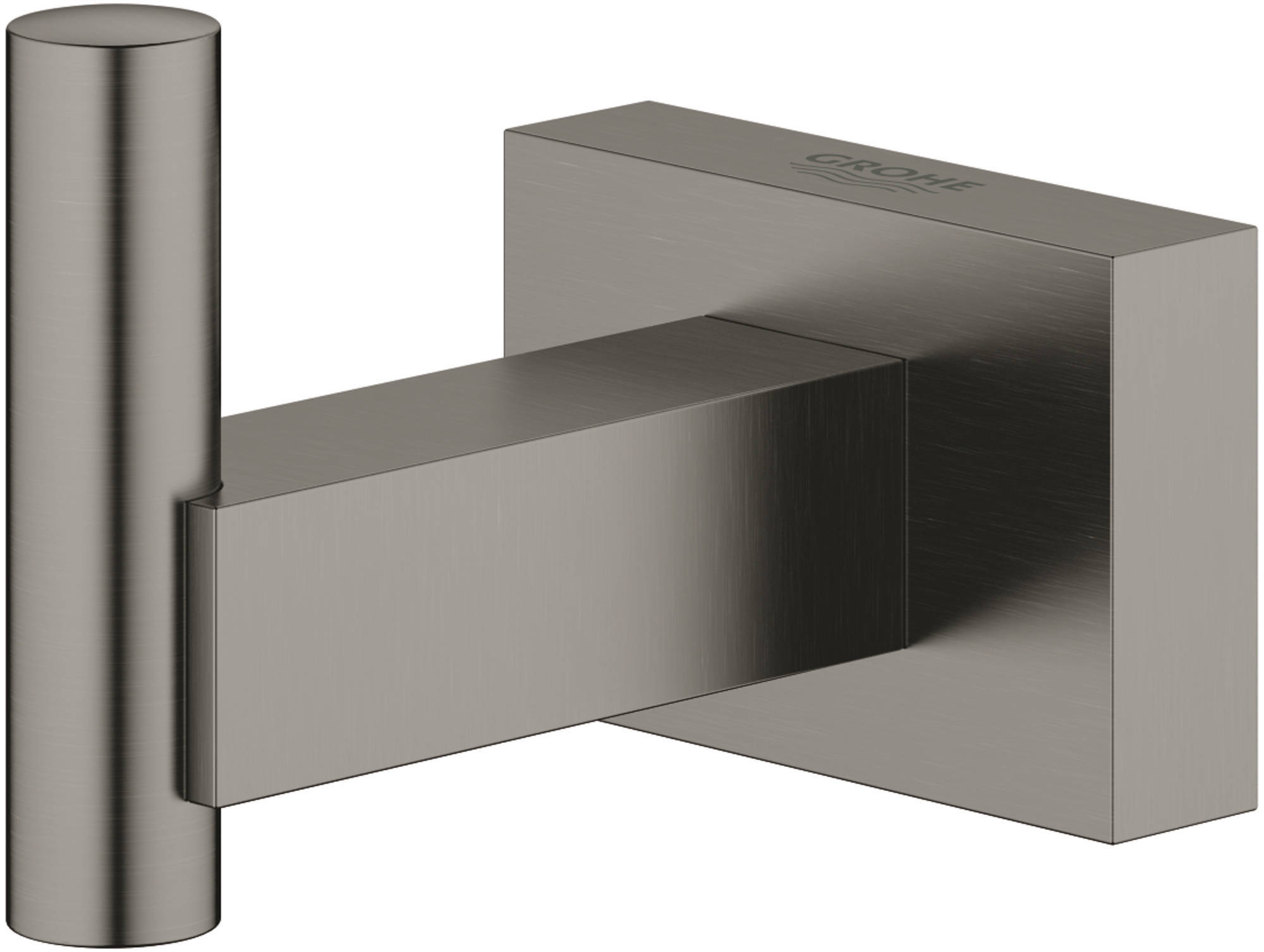 GROHE Handdoekhaakjes Essentials Cube 43x60x28mm grijs