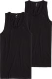 G-Star Base tank top 2-pack Heren M Katoen Zwart