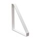 Amig - Driehoekige plankdragers - 211 × 261 × 30 mm - staal wit