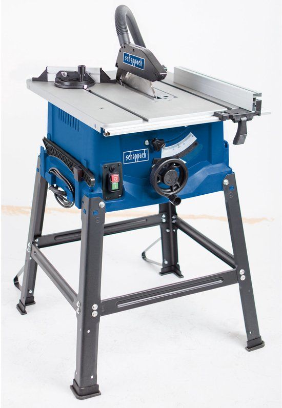 Scheppach Tafelcirkelzaag HS100S - 2000W - 250 mm - 2 zaagbladen