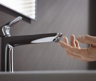Hansgrohe Talis E Waschtischarmatur 240 - Gebürstete Bronze