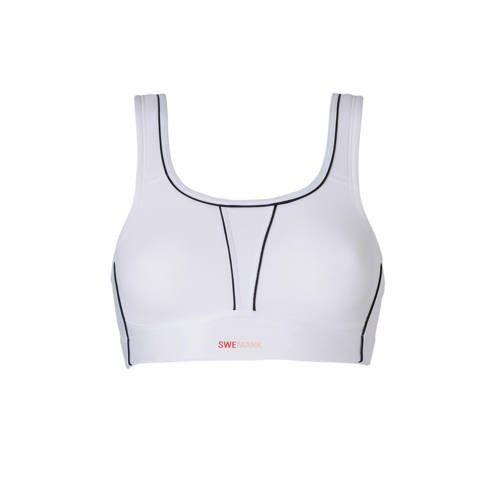 SWEMARK Sports by Swegmark Level 4 sportbh wit - Wit - Maat: 7319720425509