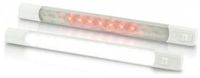 Hella Marine Ip67 Wit/rood Led-licht 12v 3w Transparant 250 Lumens