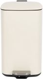 Housecraft Living Mark Prullenbak met Pedaal 20 Liter – Soft Close Afvalbak Crème