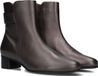 Hassia Siena Enkellaarsjes - Enkelboots met rits - Dames - Bruin - Maat 39
