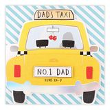 Clintons: Vaderdagkaart Taxi voor papa 159 x 159 cm
