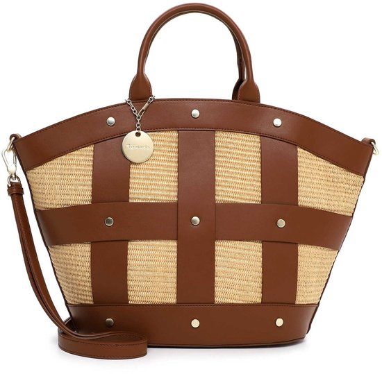 Tamaris Kirsti Cityshopper Handtas Schoudertas Cognac Bruin