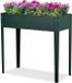 Holland Connections Bac à potager sur pieds avec revêtement par poudre - HBD : 80 x 85 x 40 cm - Vert