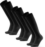 DANISH ENDURANCE Kniehoge Bamboe Sokken - Knielengte Super Zacht - Unisex - 3 paar - 35-38