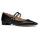 Geox D GISELDA15 C Ballet Flat, Black, 39 EU, zwart, 39 EU