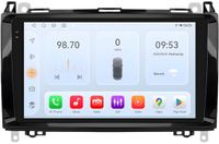 Happiq Autoradio avec Bluetooth et CarPlay pour Mercedes-Benz B200 / Sprinter W906 / Viano / Vito W639