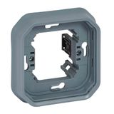 LEGRAND, Plexo Nieuwe vochtige ruimte-inbouw-draagframe, met spreidklauw, kleur: grijs, 069682L