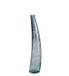 GILDE GlasArt vaas Corno Petrol van gerecycled glas Europese productie H: 100 cm Ø 20 cm 39198