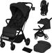 Lionelo Cloe Plus Compacte kinderwagen, automatisch opvouwbaar, 6 maanden tot 22 kg | Légère 8,9 kg, Grandes Roues PU Amorties, Dossier et Repose-Pieds Réglables, Capote UPF50+, Moustiquaire et Couvre-Jambes