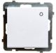 Ospel Sonata bouton lumineux, blanc mat