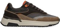 No Stress Heren Grijze Suède Sneakers Maat 46