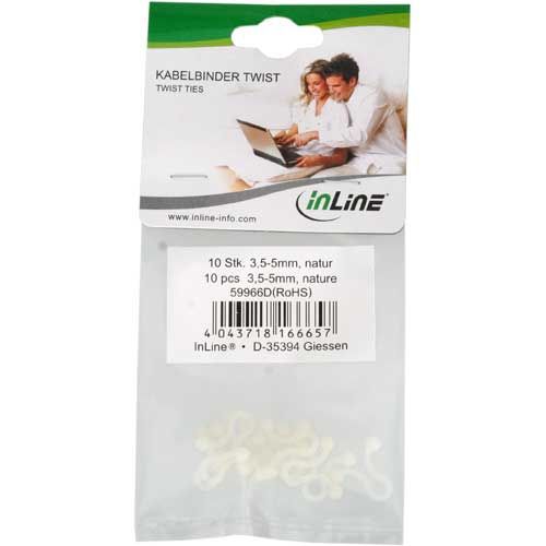 Inline 59966D Kabelbinders - Wit