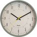 Fisura Wandklok - Retro - 30 cm - Grijs