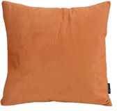 Gek op Kussens! Velvet Terracotta Kussenhoes | Fluweel - Polyester | 45 x 45 cm | Oranje - Bruin