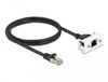 DeLOCK 87111 netwerkkabel Zwart, Wit 1 m Cat6a S/FTP (S-STP)