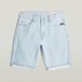 G-Star Mosa Short Heren Beached Faded Blue Galena Baumwolle/Elasthan