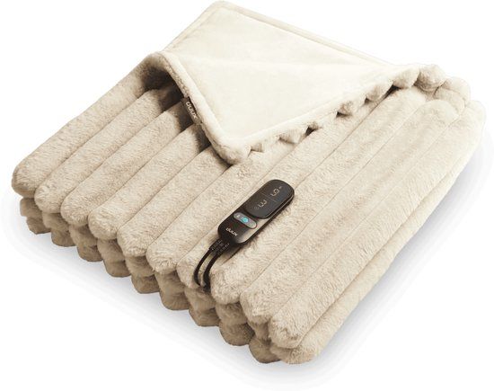 Duux Yentl Elektrisch Warmtedeken 200x200 cm Beige