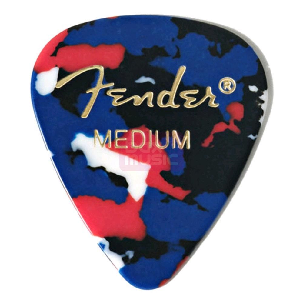 Fender 351 Classic Pick Pack Confetti Medium 12 plectrums