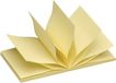 Quantore Memoblok Z-Note 76x76mm geel | 120 stuks