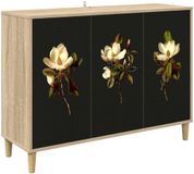 vidaXL Dressoir BREMEN Sonoma 102 x 33 x 75 cm Bois traité